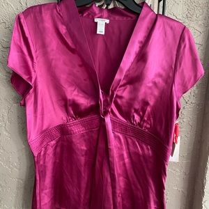 Old Navy 100% silk top NWT.